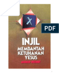 Injil Membantah Ketuhanan Yesus