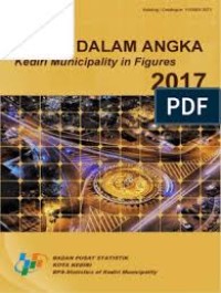 Image of Kabupaten Kediri Dalam Angka; Kediri Regency in Figures 2017