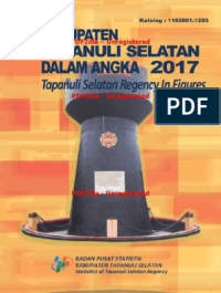 Image of Kabupaten Tapanuli Selatan Dalam Angka 2017;Tapanuli Selatan Regency in Figures 2017
