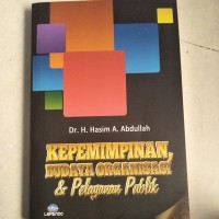Kepemimpinan, Budaya Organisasi & Pelayanan Publik