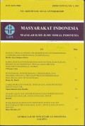 Masyarakat Indonesia : Majalah Ilmu - Ilmu Sosial Indonesia