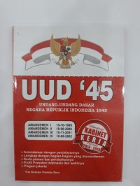 UUD '45; Undang-Undang Dasar Negara Republik Indonesia 1945