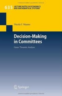 Image of Decision Making in Committes; game-theoretic analysis