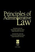 Principles of Administrastive Law