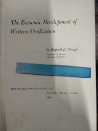The Economic Development of Western Civilization