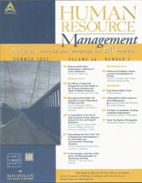 Image of Human Resaurce Management : Bridging Research and Practice for HR Leader