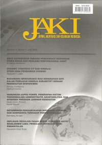 Image of JAKI : Jurnal Akuntansi dan Keuangan Indonesia