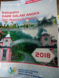 Image of Kabupaten Dairi Dalam Angka; Dairi Regency in Figures 2018