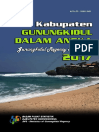 Image of Kabupaten Gunung Kidul Dalam Angka; Gunung Kidul Regency in Figures 2017