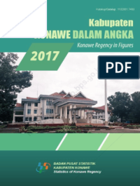 Image of Kabupaten Konawe Kepulauan Dalam Angka 2017; Konawe Kepulauan Regency in Figures 2017