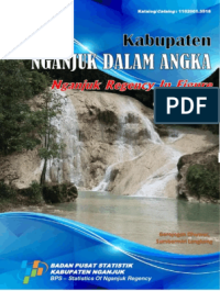 Image of Kabupaten Nganjuk Dalam Angka; Nganjuk Regency in Figures 2017