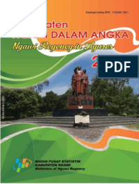 Image of Kabupaten Ngawi Dalam Angka; Ngawi Regency in Figures 2017