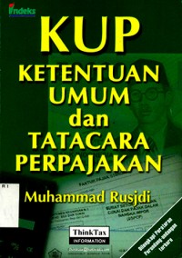 Image of Ketentuan Umum Dan Tata Cara Perpajakan ed 4