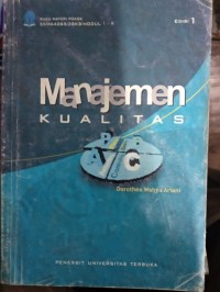 Image of Manajemen Kualitas--ed 1--cet iv