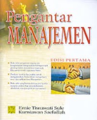 Image of Pengantar Manajemen