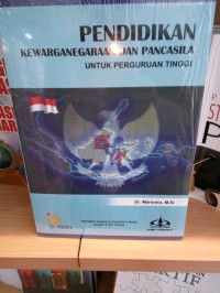 Image of Pendidikan Kewarganegaraan Dan Pancasila untuk perguruan tinggi