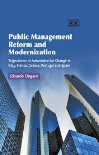 Image of Public Management Reform and Modenization;trajecteories of administrative change in Italy,France,Greece,Portugal and Spain