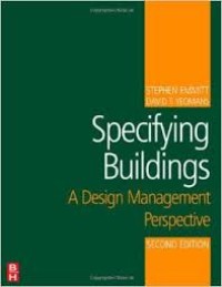 Image of Specifying Building;a design management perspective-2nd ed