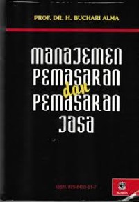 Image of Manajemen Pemasaran dan Pemasaran Jasa