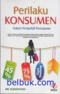 Image of Perilaku Konsumer; dalam perspektif pemasaran