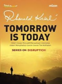 Image of Tomorrow is today